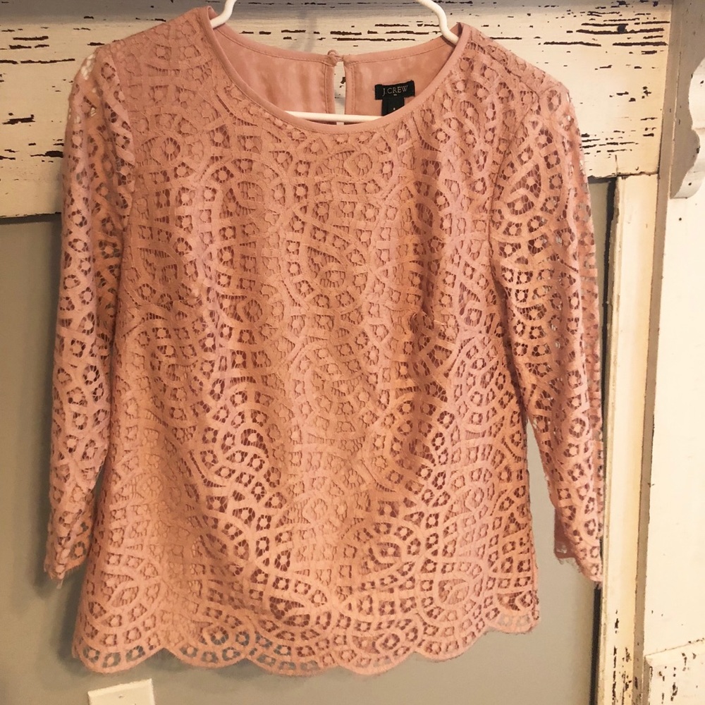 J. Crew Lace Top